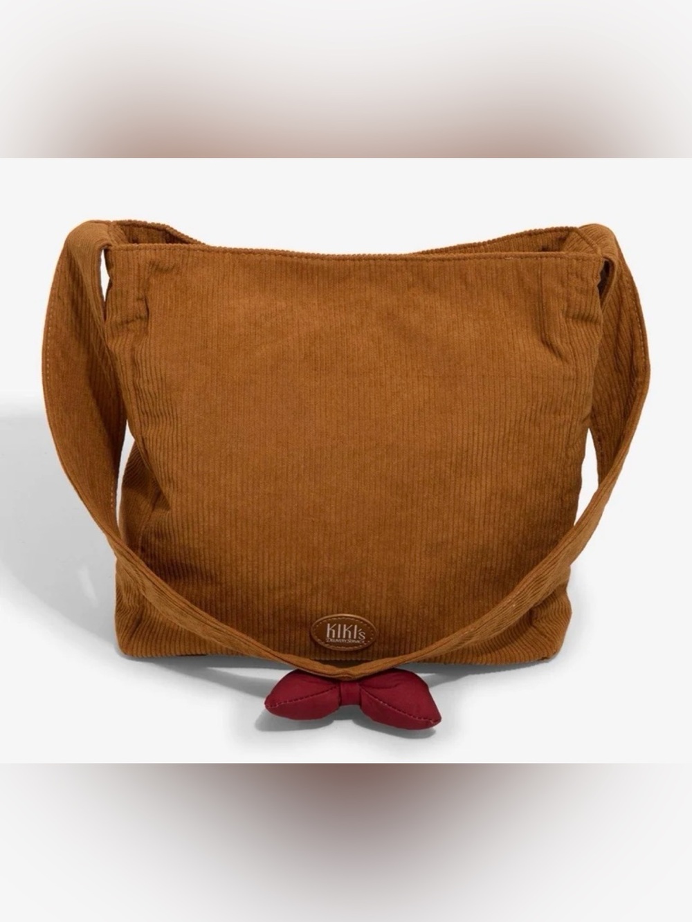 NWT Studio GHIB Kiki delivery cameo corduroy messenger bag - Picture 3 of 8